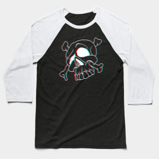 Weird Skull Baseball T-Shirt